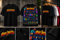 Rare Breed - life and death PAC man ￼ collection -Black T-shirt